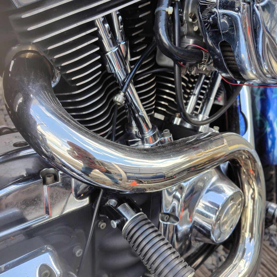 今週限定割引！ハーレー TC88 マフラー ダイナソフテイル ワンオフ 1