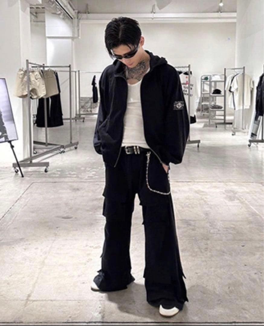 Amnjx hoodie 平本蓮 着用 パーカー - メルカリ