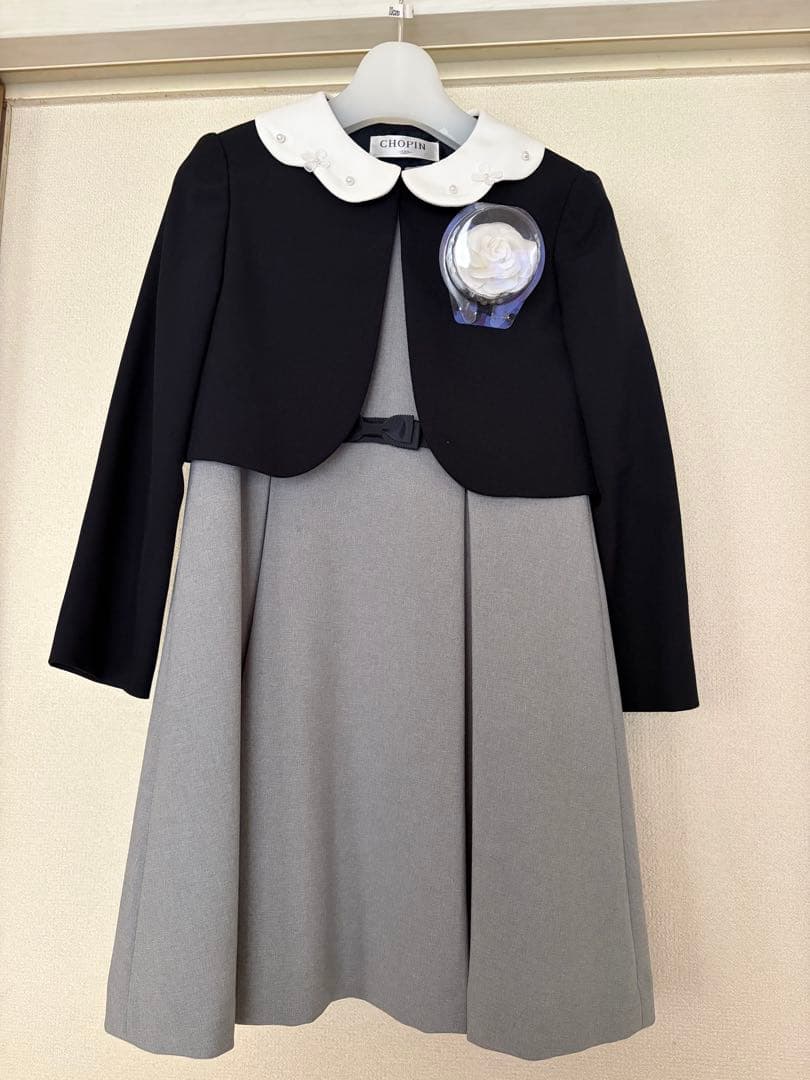 CHOPIN キッズフォーマル ジャケット ワンピース コサージュ 120