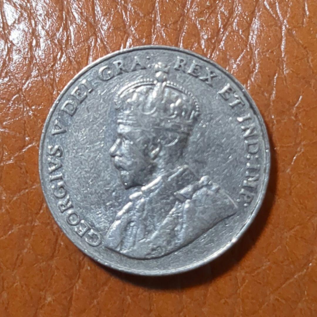 1932年）カナダ ジョージ5世 5セント ニッケル貨 - メルカリ