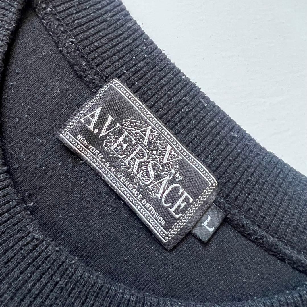 VERSACE ヴェルサーチ ビッグロゴ スウェット トレーナー メンズ L