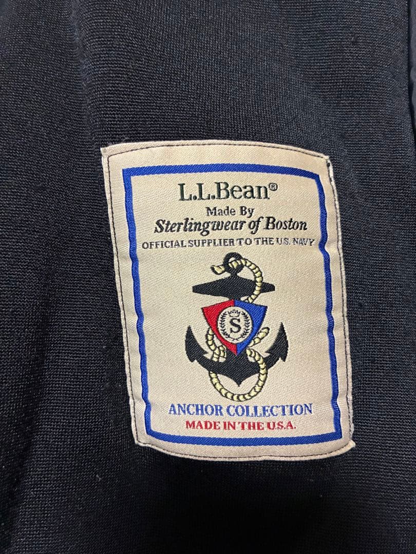 【米海軍工場発】L.L.Bean USA製 Pコート S アンカーコレクション