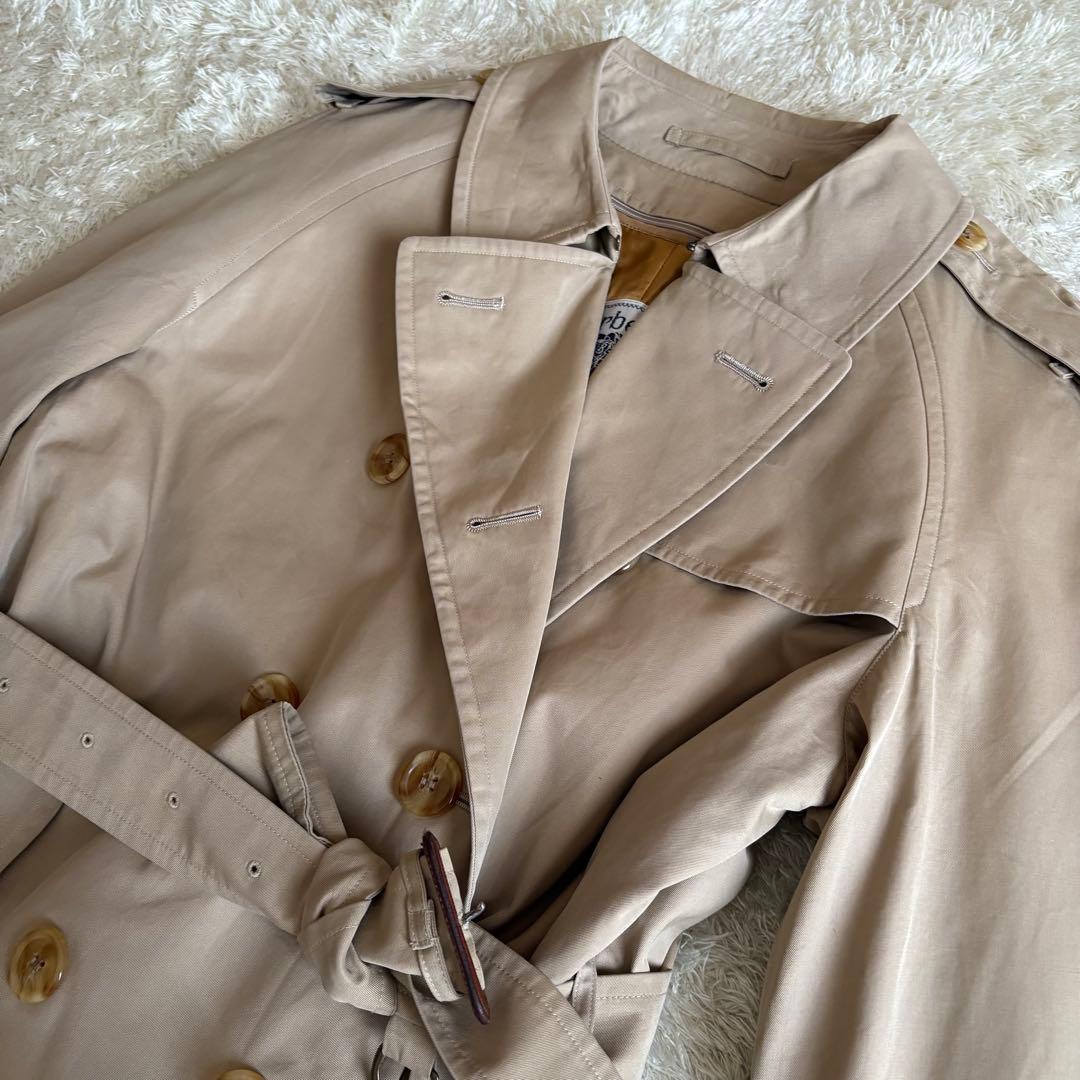 バーバリー トレンチコート ノバチェック ライナー M レディース 白