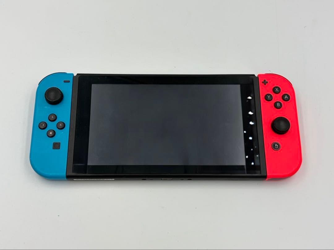 Nintendo Switch 本体 青/赤 Joy-Con 動作確認済み - メルカリ