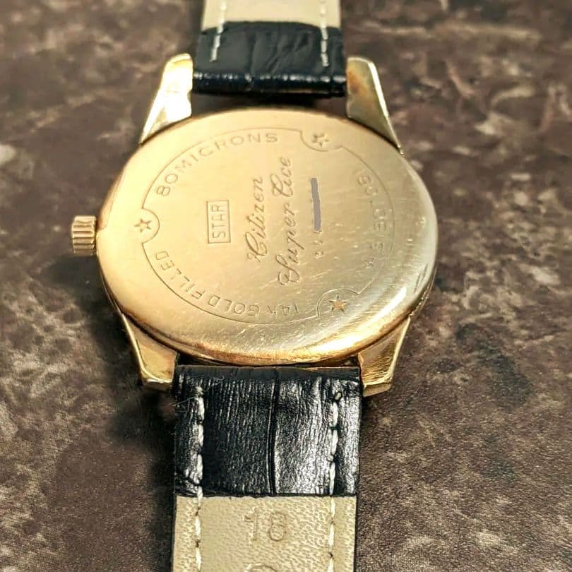 最終【極希少】シチズン スーパーエース 23石 初期モデル - メルカリ