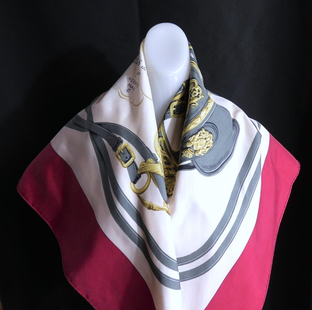 HERMES エルメス 大判スカーフ カレ90 D343 - メルカリ
