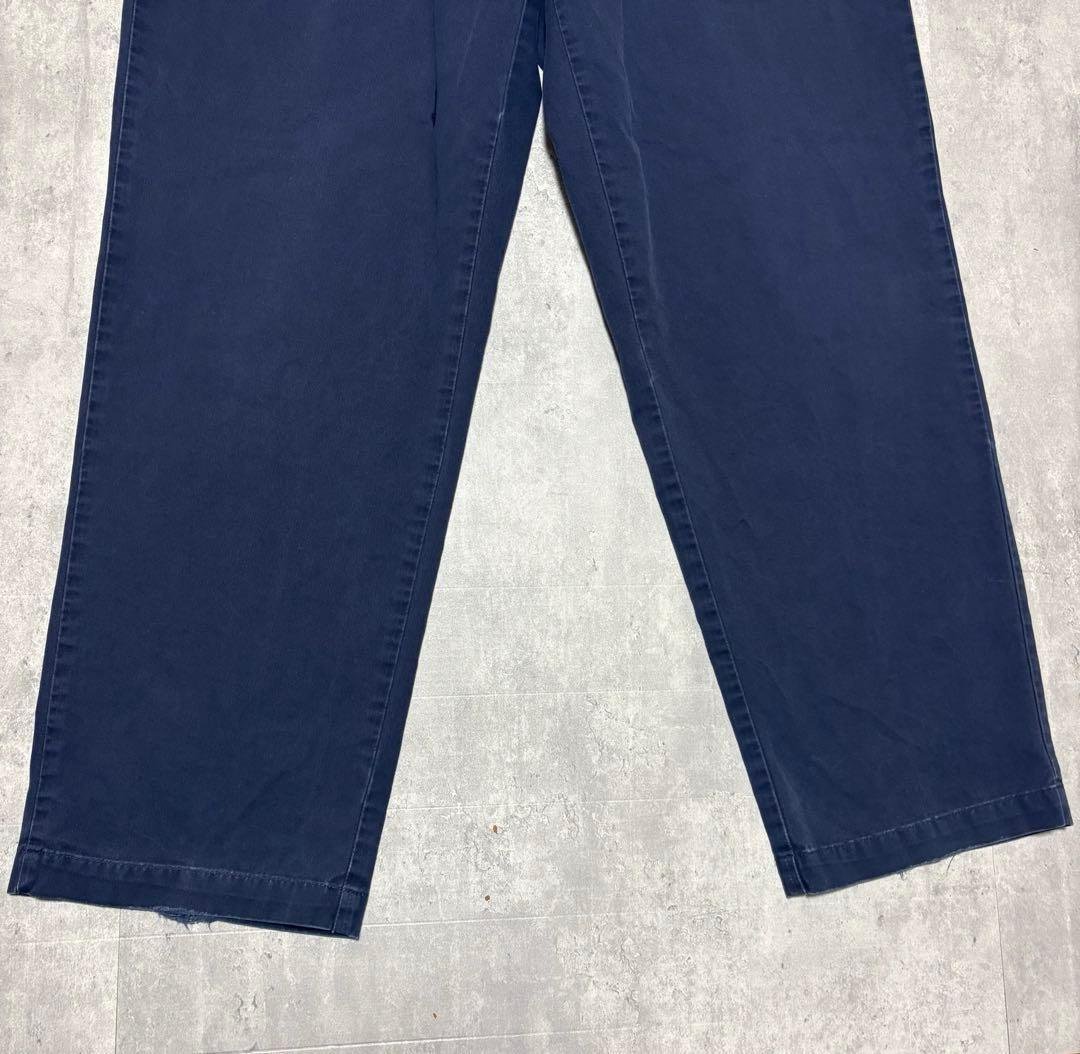 90s ポロバイラルフローレン USA製 ポロチノ チノパン 38×32 紺 - メルカリ