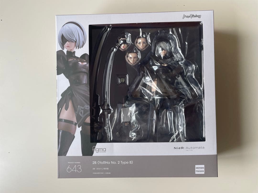 figma NieR：Automata 2B 感情を持つことは禁止されている。アニメ『NieR:Automata Ver1.1a