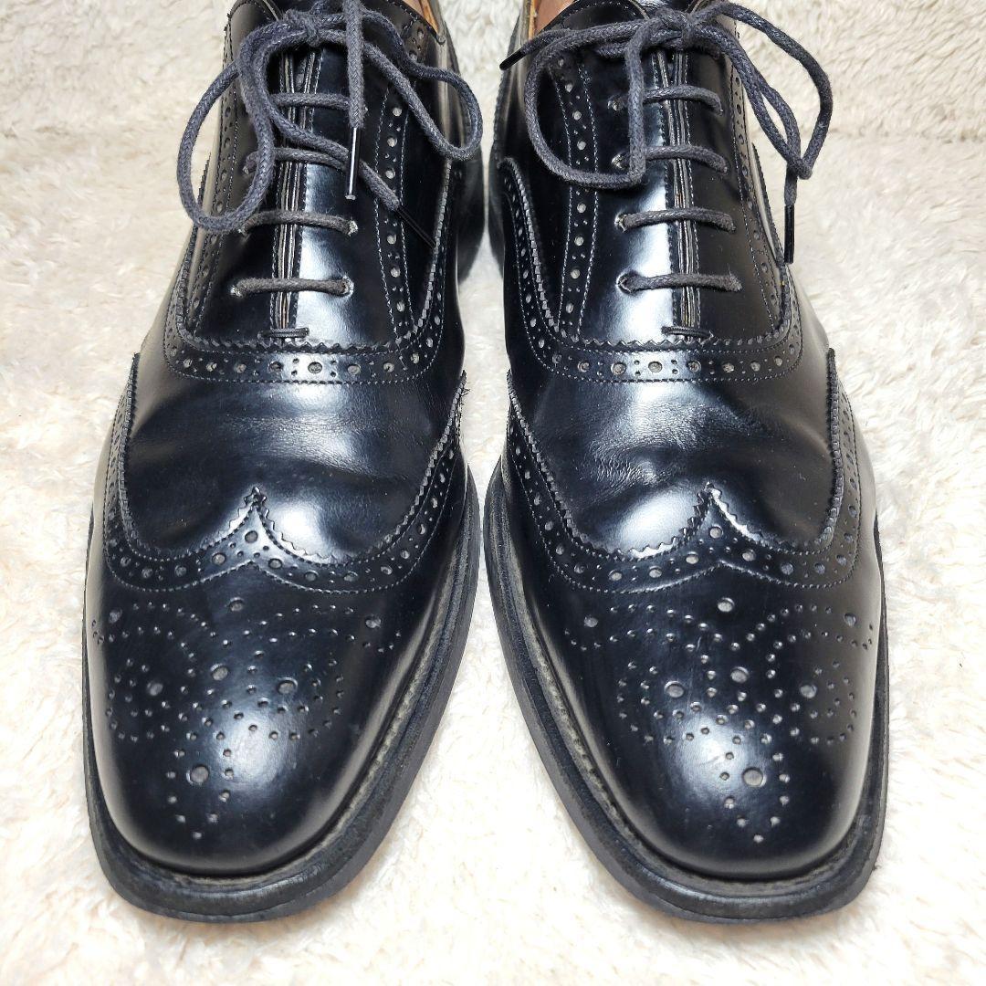 ✨美品✨【REGAL リーガル】ウイングチップ 内羽根 717R 25cm 黒