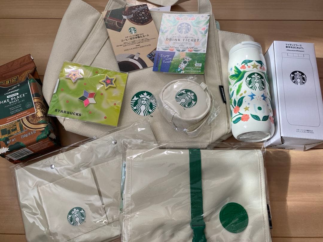 抜きとりなし】スタバ 福袋 2025 - メルカリ
