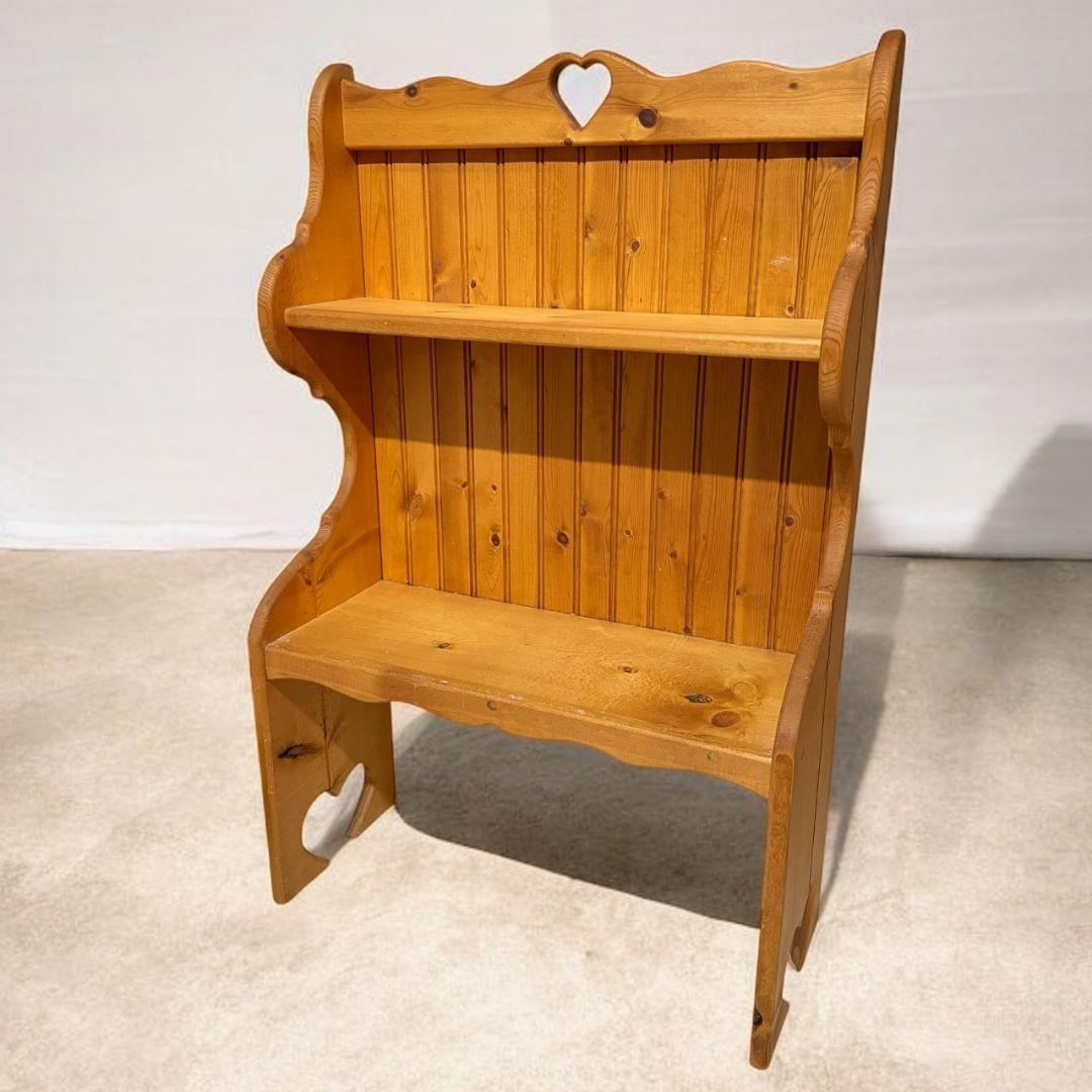 【アメリカンカントリー】キャビネット　家具　ハート　棚　シェルフ　木製　① 楽天市場】ハート 布 キャビネット S オーダーメイド カントリー家具