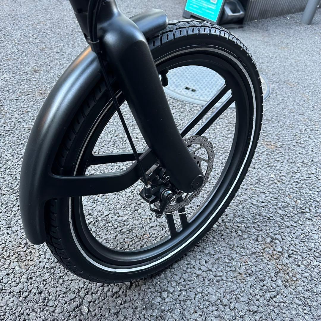 HONBIKE 電動アシスト自転車 前カゴ付走行142キロ - メルカリ