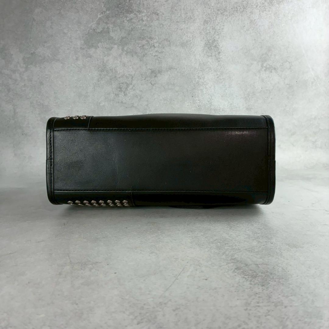 美品 ヒステリックグラマー スタッズ レザー 2wayボストン ショルダー