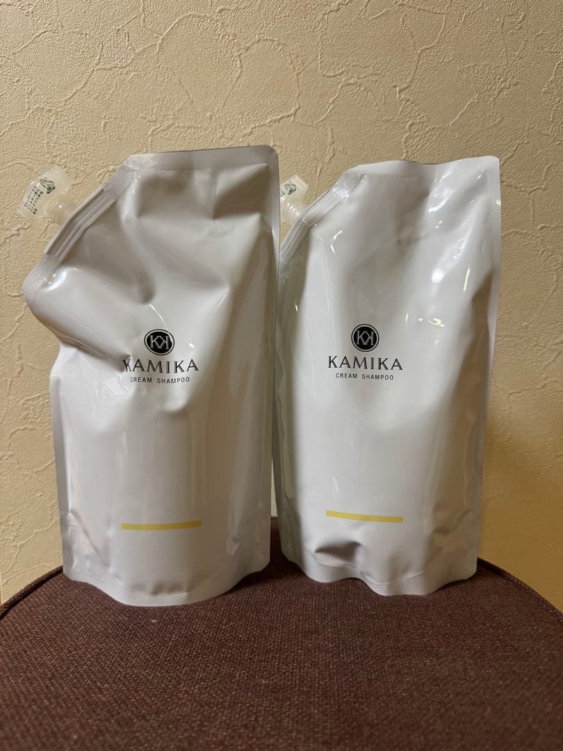 KAMIKAオールインワンクリームシャンプー2個セット KAMIKA シャンプー クリームシャンプー 頭皮ケア オールインワン