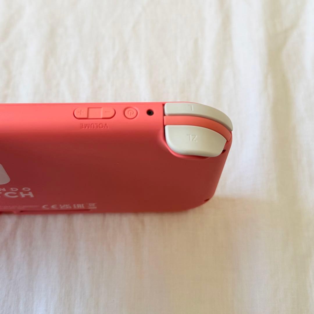 Nintendo Switch Lite コーラル 美品 充電器付き 箱あり - メルカリ