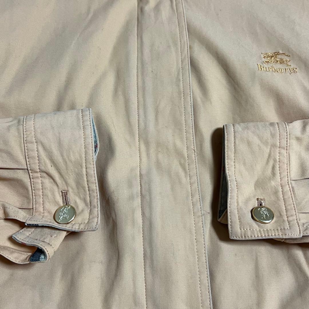 90s burberrys（バーバリー）スイングトップ/オレンジ - メルカリ