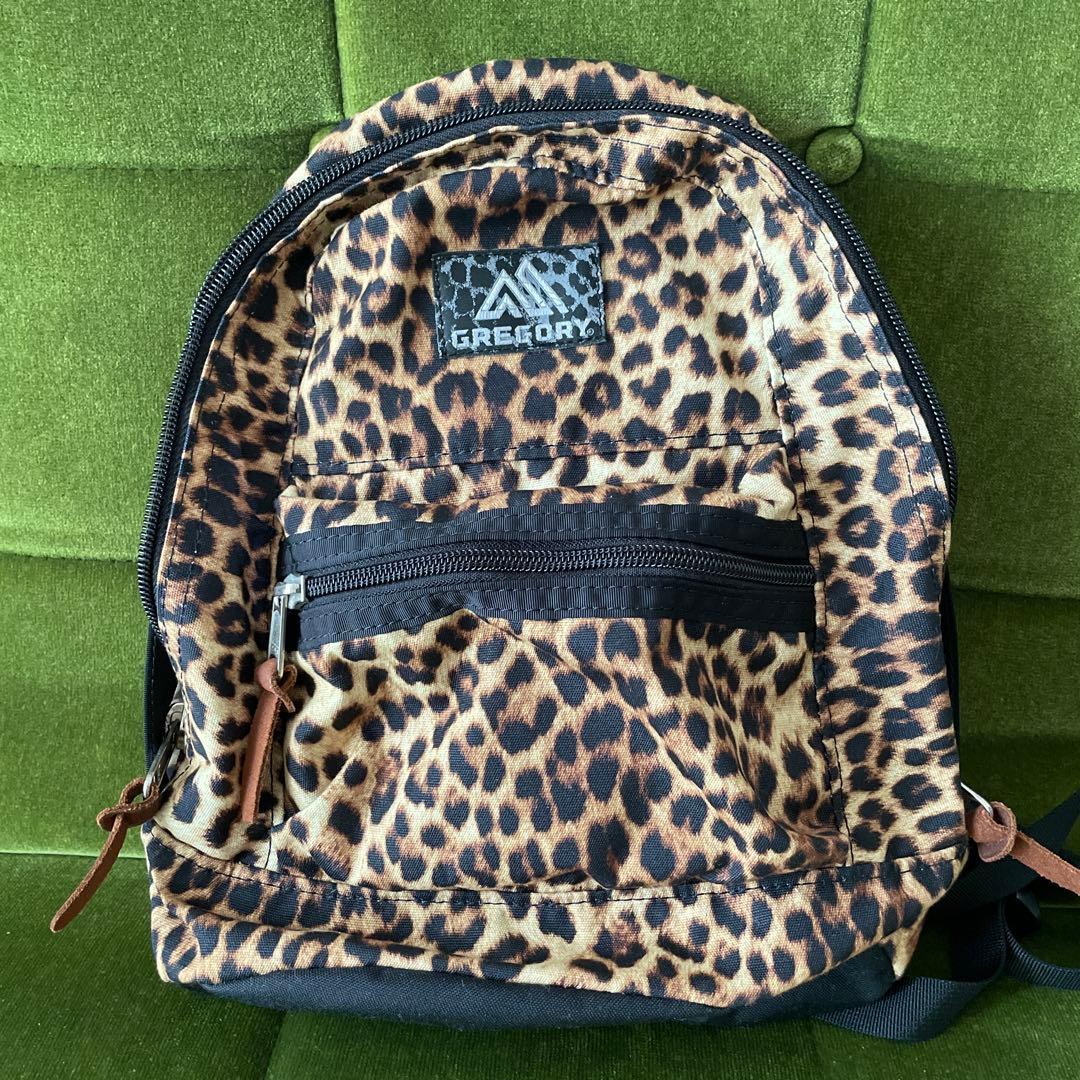 GREGORY グレゴリー レオパード ヒョウ柄 ミニ リュック - メルカリ