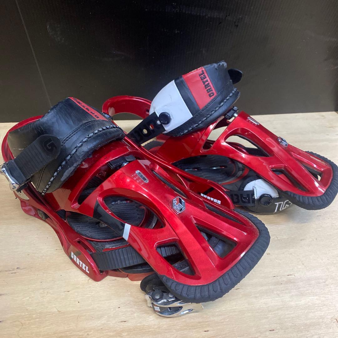 Burton CARTEL スノーボードビンディング レッド Burton CARTEL スノーボードビンディング レッド - メルカリ