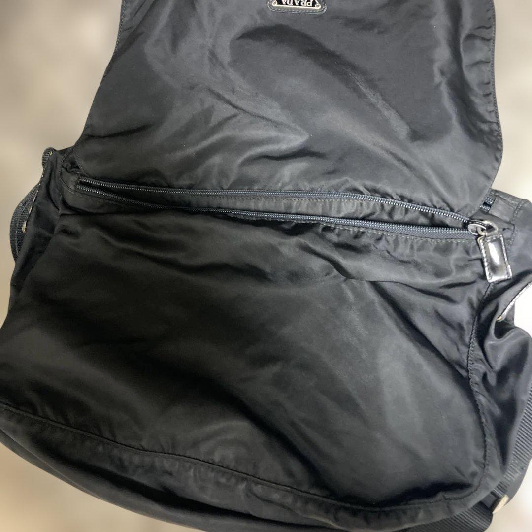 y*屋様 PRADA ブラック メッセンジャーバッグの通販はau PAY