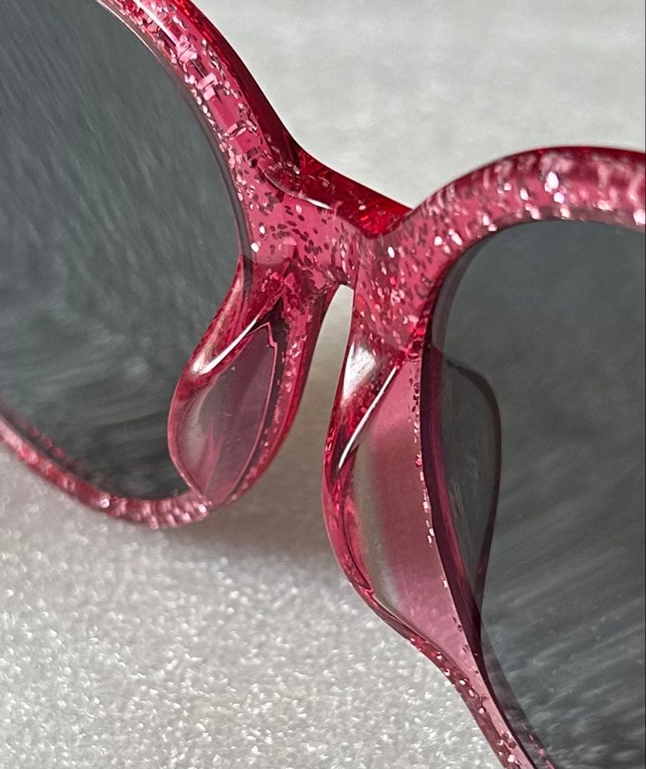 GUCCIグッチ GG0035SA 005インターロッキングG ラメピンク系 - メルカリ