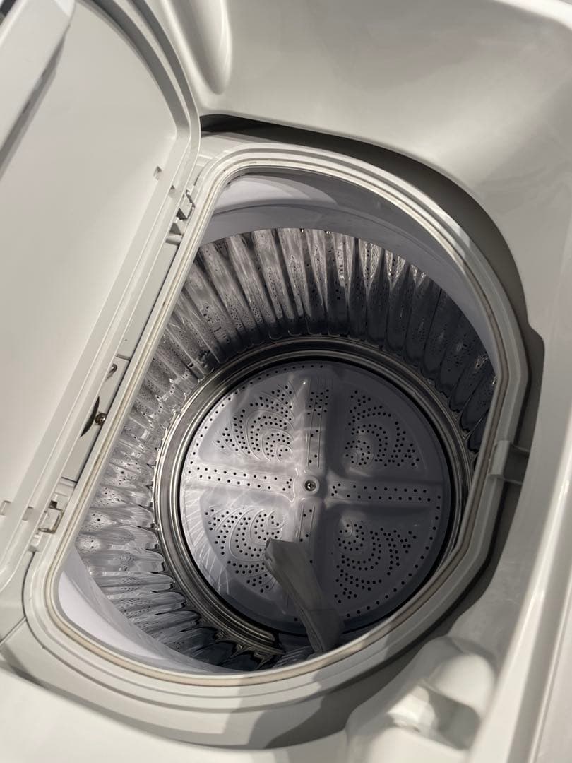 [全国配送] 美品 SHARP 洗濯乾燥機 ES-TX5C-S 5.5kg