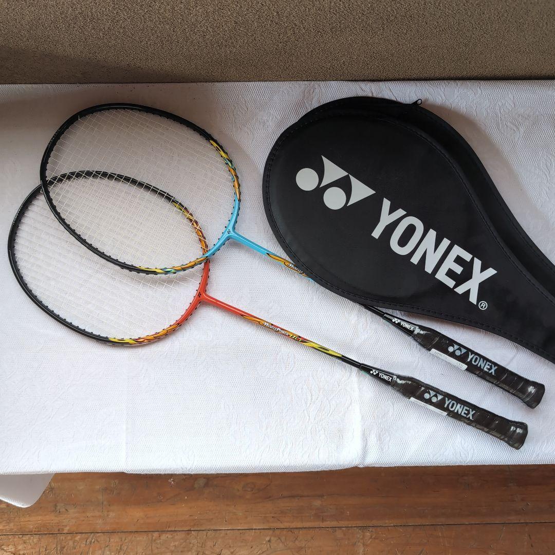 新品 YONEX Muscle Power 8LT ラケット2本セット - メルカリ