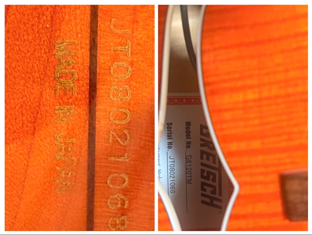 Gretsch グレッチG6120TM(2008年日本製)ブライアンセッツァー - メルカリ