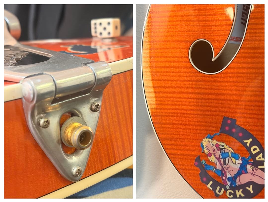 Gretsch グレッチG6120TM(2008年日本製)ブライアンセッツァー - メルカリ