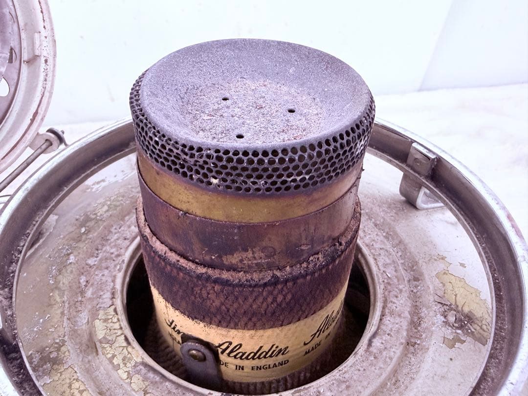 超希少 England製 Aladdin 15型 後期型 デラックス 真鍮タンク - メルカリ