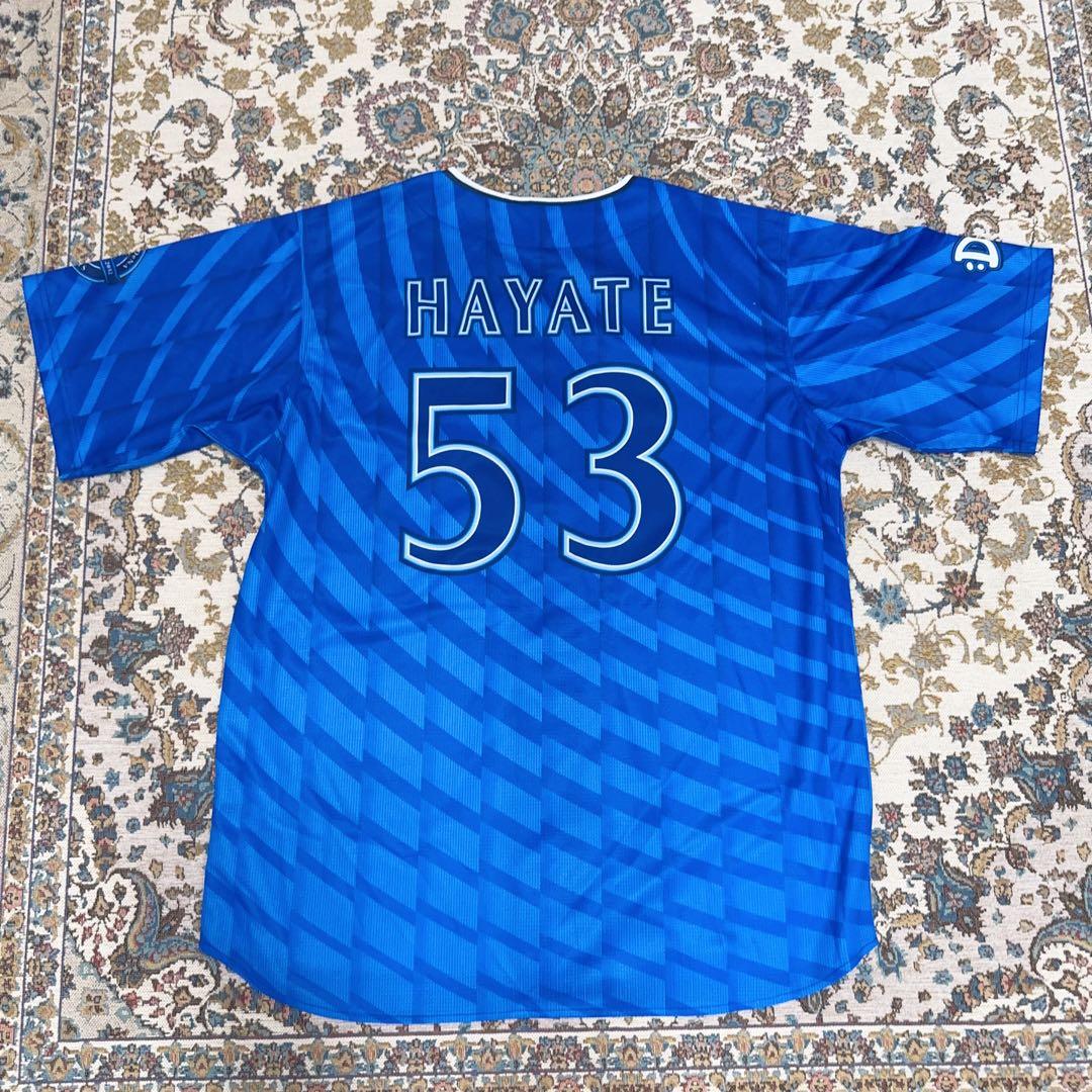 53 中川 颯☆横浜DeNAベイスターズ☆ハイクオリティーレプリカユニ L