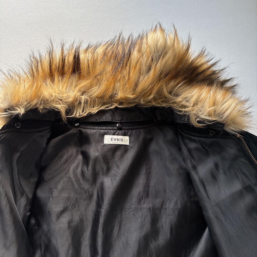 Y2K N2B OPIUM 短丈 フライト ボンバージャケット ファー 黒 - メルカリ