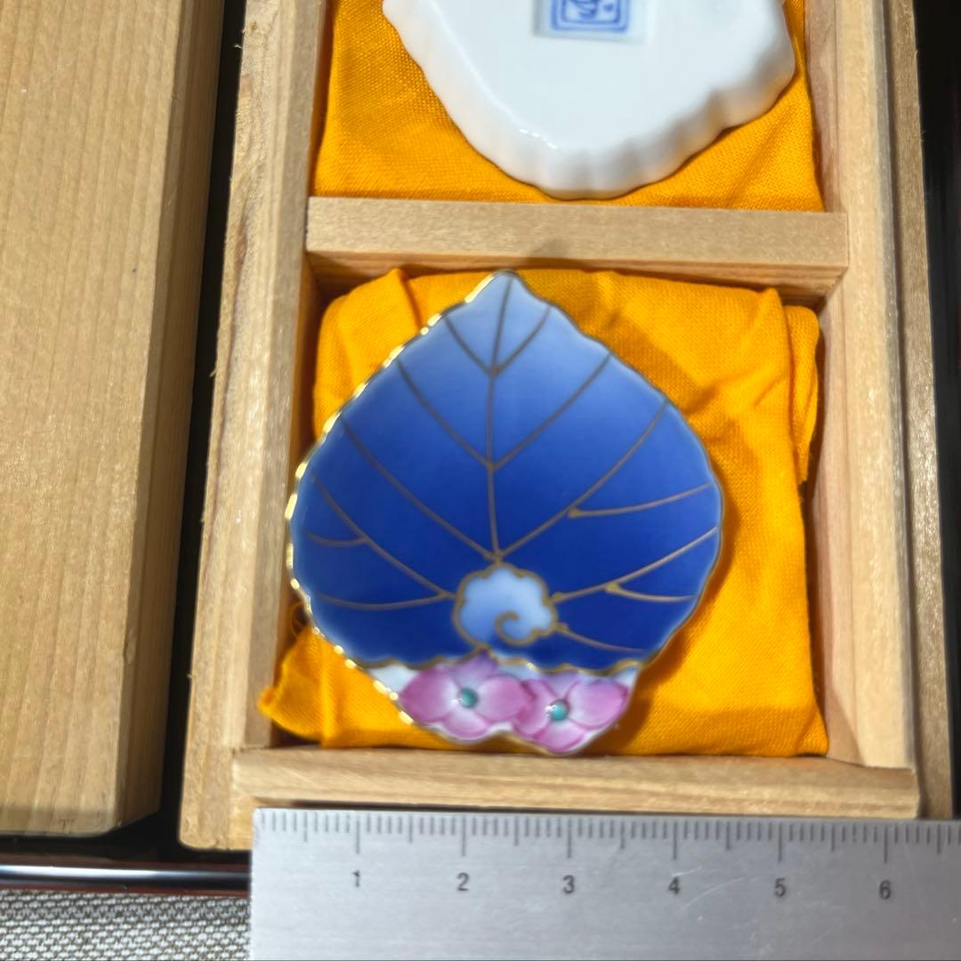 香蘭社 愁海棠 磁藝工房 磁芸工房 箸置き 5点 - メルカリ