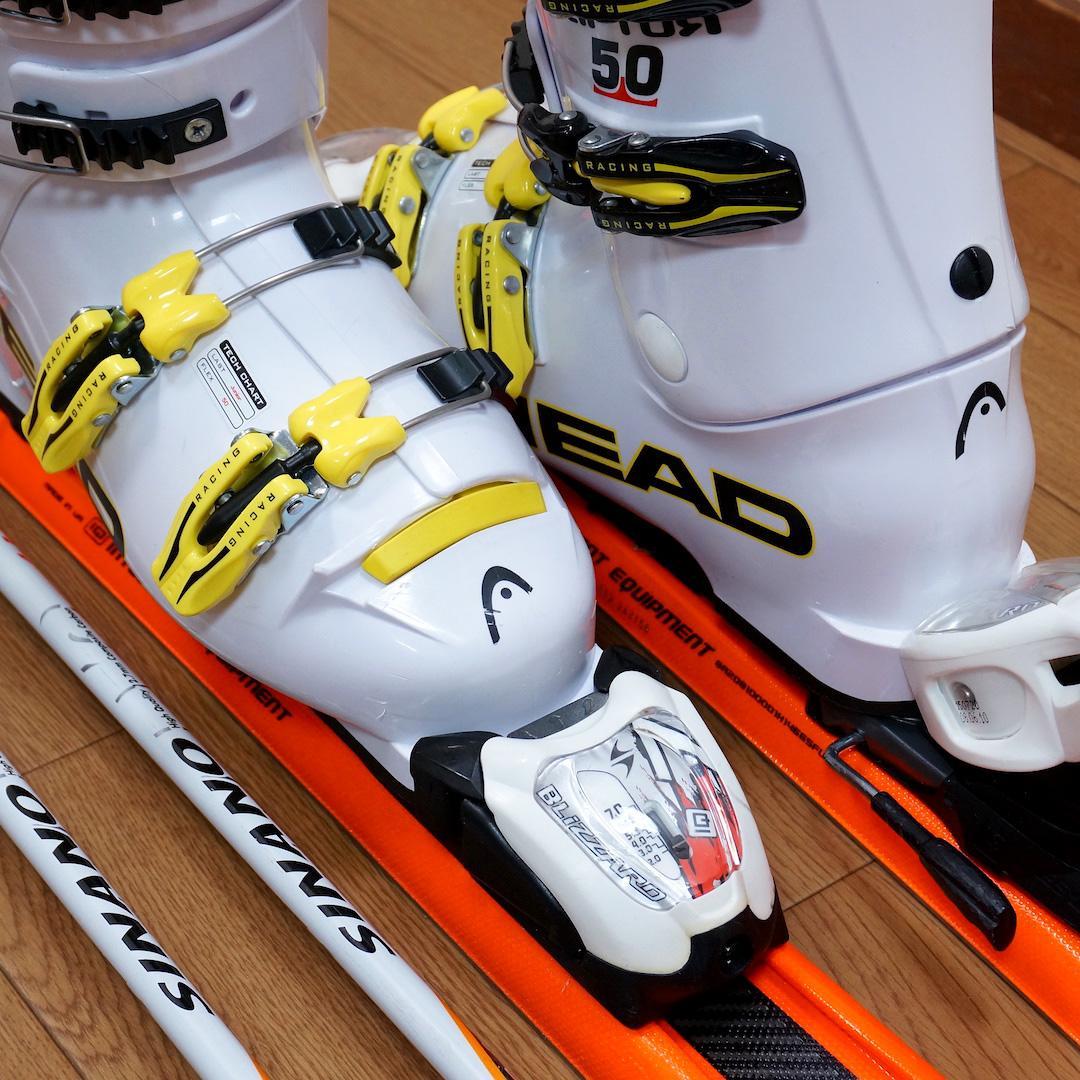 メンテ済 140cm 靴25cm BLIZZARD 中高生向き スキーセット - メルカリ