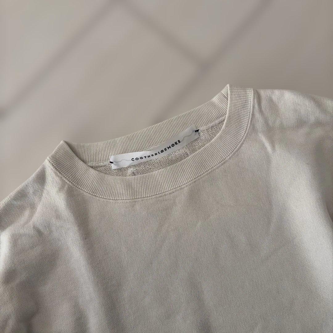 コグザビッグスモーク バルーンスリーブ スウェット F アイボリー