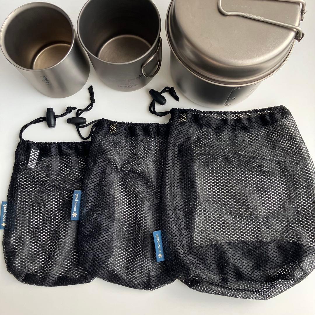 スノーピーク チタントレック1400 シングルマグ600 雪峰マグ450 - メルカリ