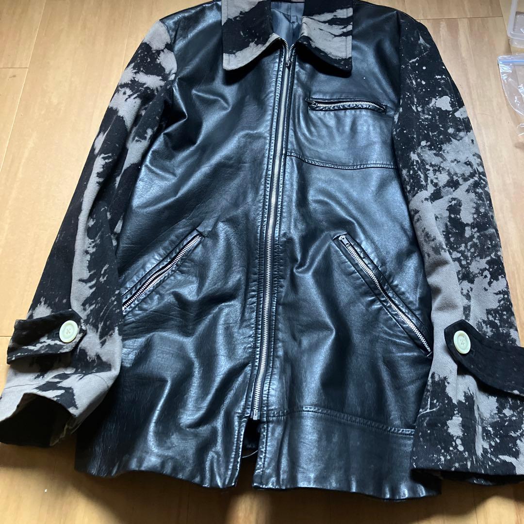 超レアUNDERCOVER ブリーチレザーJK アンダーカバー 牛JONIO 希 - メルカリ