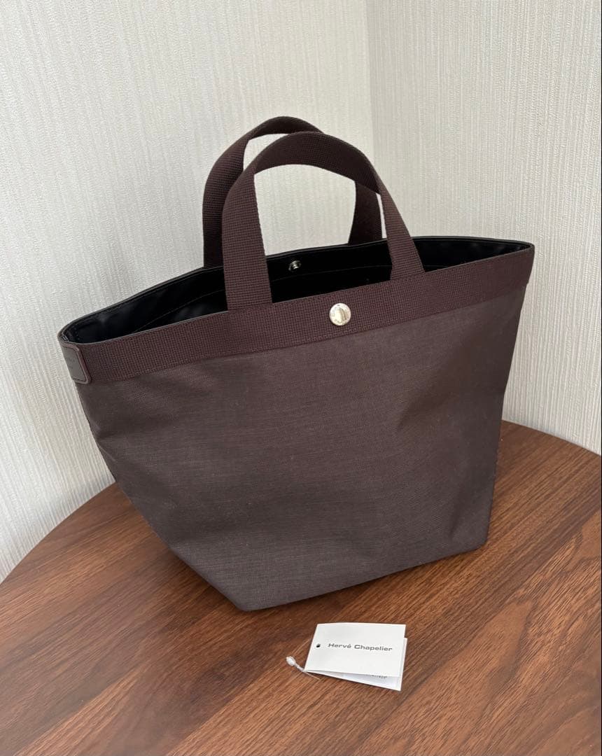 エルベシャプリエ 707C コーデュラ舟型トートM モカ ブラウン - メルカリ