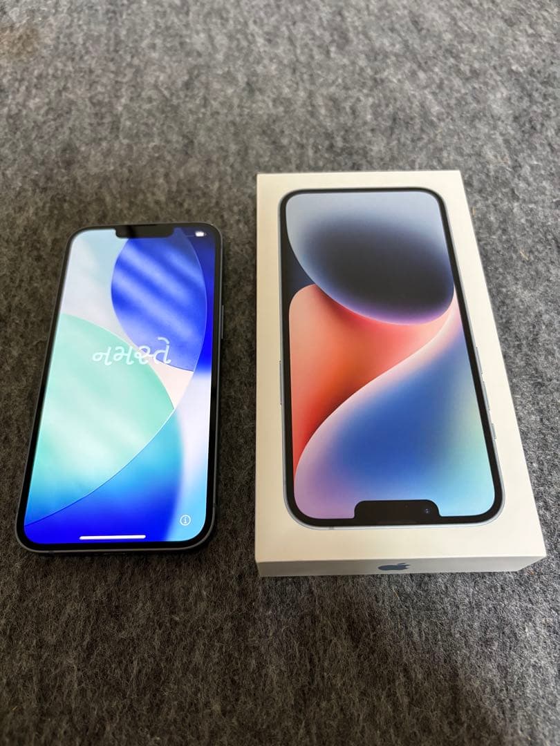 iPhone14 128GB SIMフリー 箱あり 初期化済 美品 動作確認済 iPhone 14 新品未開封 iPhone14 128GB [パープル/Purple/紫] SIMフリー