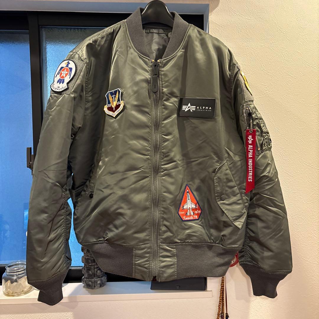 アルファ社製　MA-1 フライトジャケット　Lサイズ Alpha Industries（アルファ・インダストリーズ） ALPHA社 アルファ