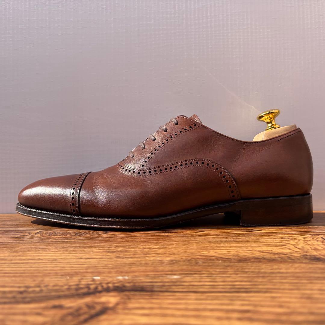 ユニオンインペリアル ストレートチップ 26.5cm ブラウン 内羽根 革靴