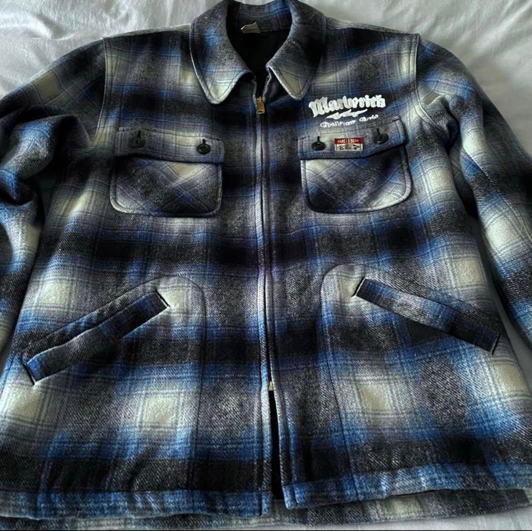 CHALLENGER×FIVE BROTHER JACKET BLUE L - メルカリ