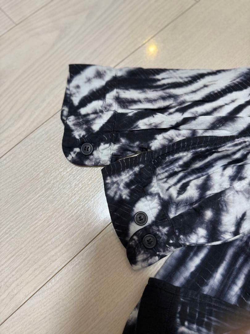 ISSEY MIYAKE タイダイ柄長袖シャツ 綿100% M