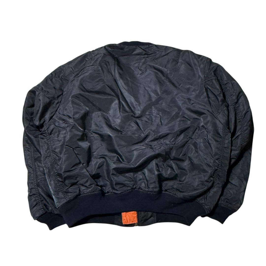 コンバース フライトジャケット ナイロンジャケット MA-1 ダークネイビー