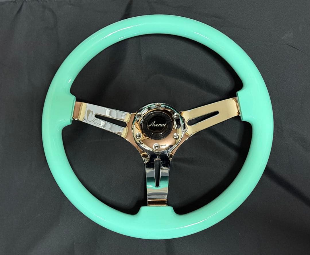 Avenue ステアリング てる 楽天市場】Avenue Performance コスミックホワイト アルミニウム