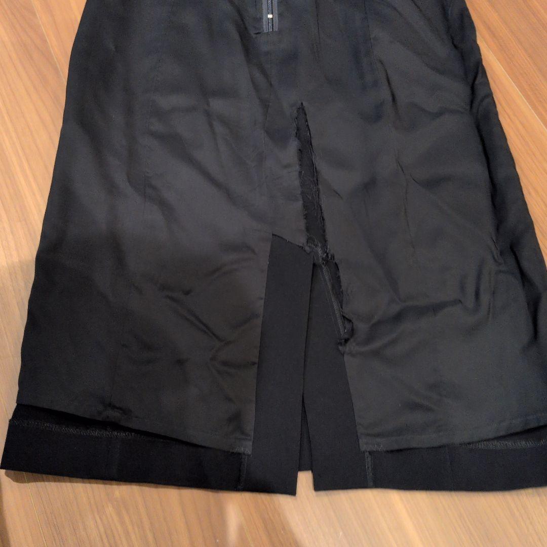 Theory luxe 七分袖ラップワンピース36 ネイビー - メルカリ