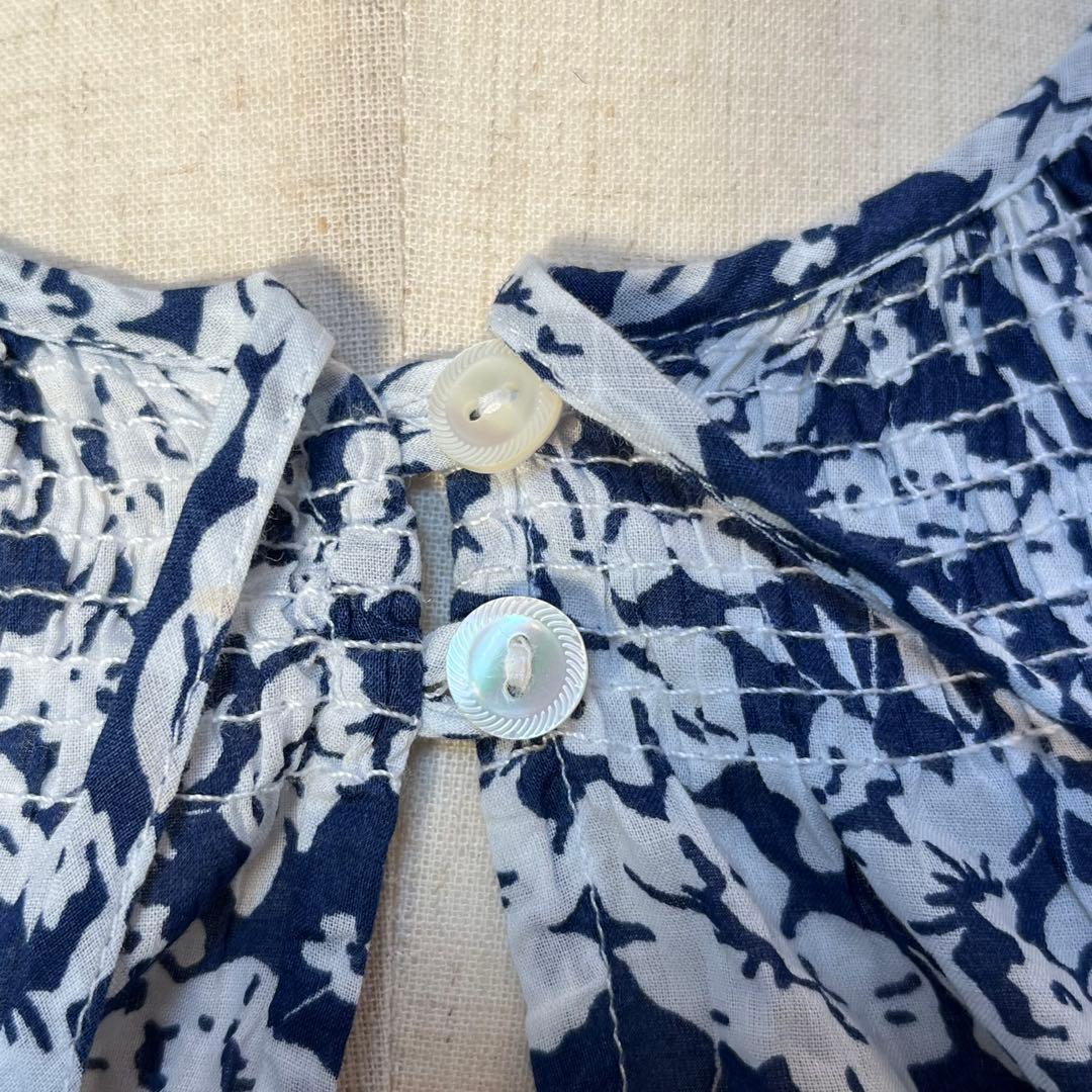 POLOラルフローレン 花柄 ボタニカル柄チュニック QRタグ 現行 近年