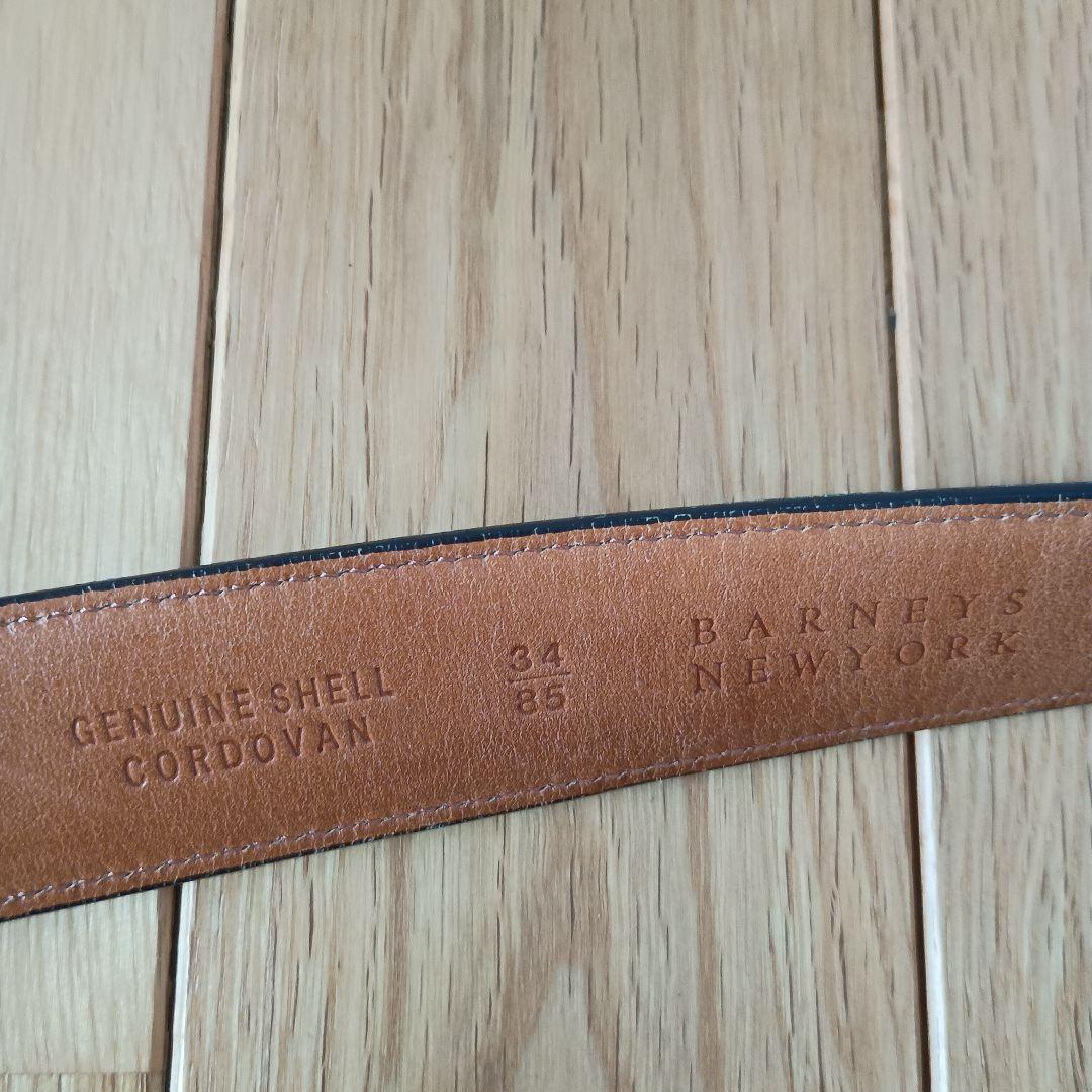 34 85 　コードバン　茶　k.t.lewiston バーニーズニューヨーク