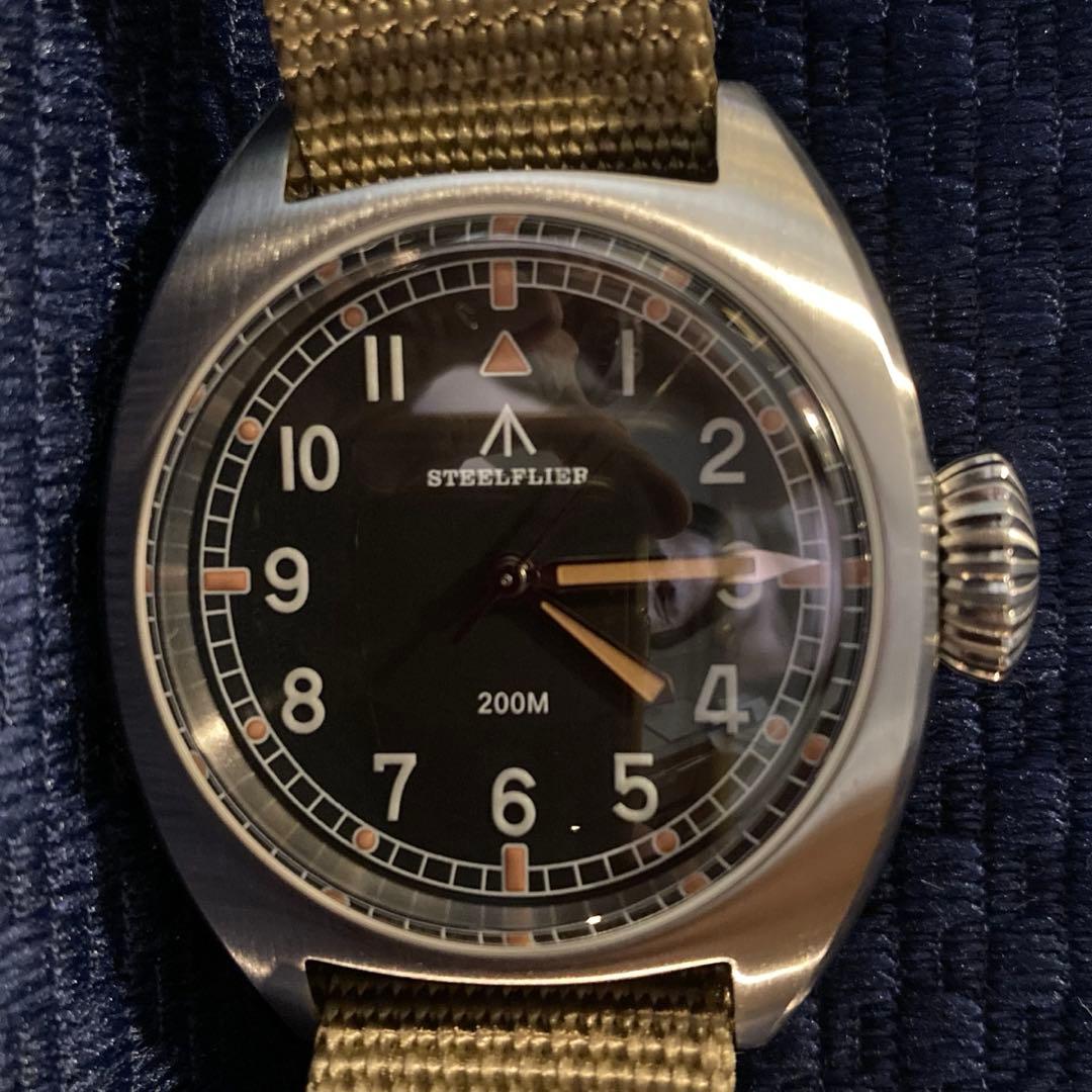 [新品] イギリス軍  Army W10 クォーツ式レプリカ時計 HAMILTON（ハミルトン） 70年代のイギリス空軍ミリタリーウォッチ復刻