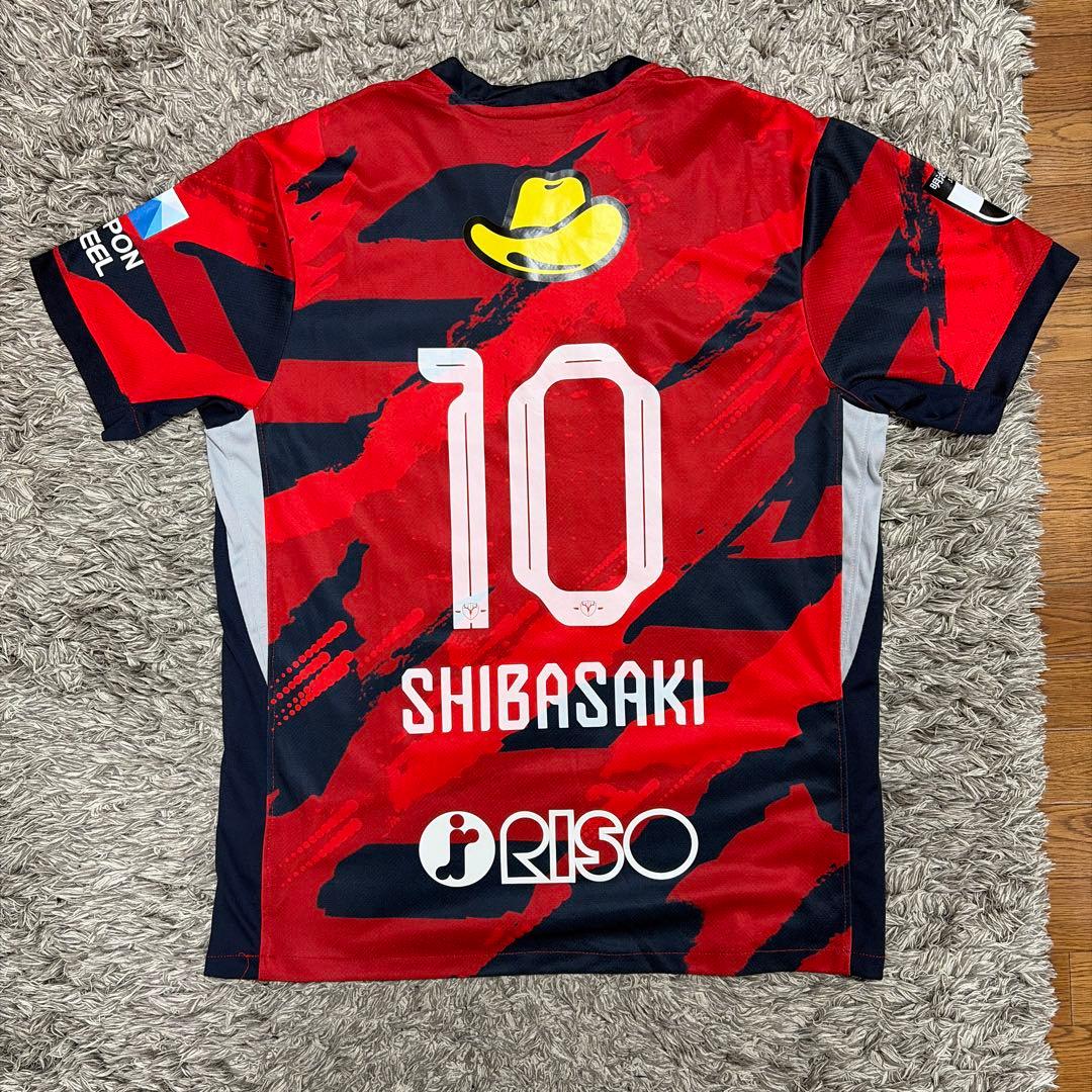 鹿島アントラーズ優勝2025 ユニフォーム No.10 柴崎岳 - メルカリ