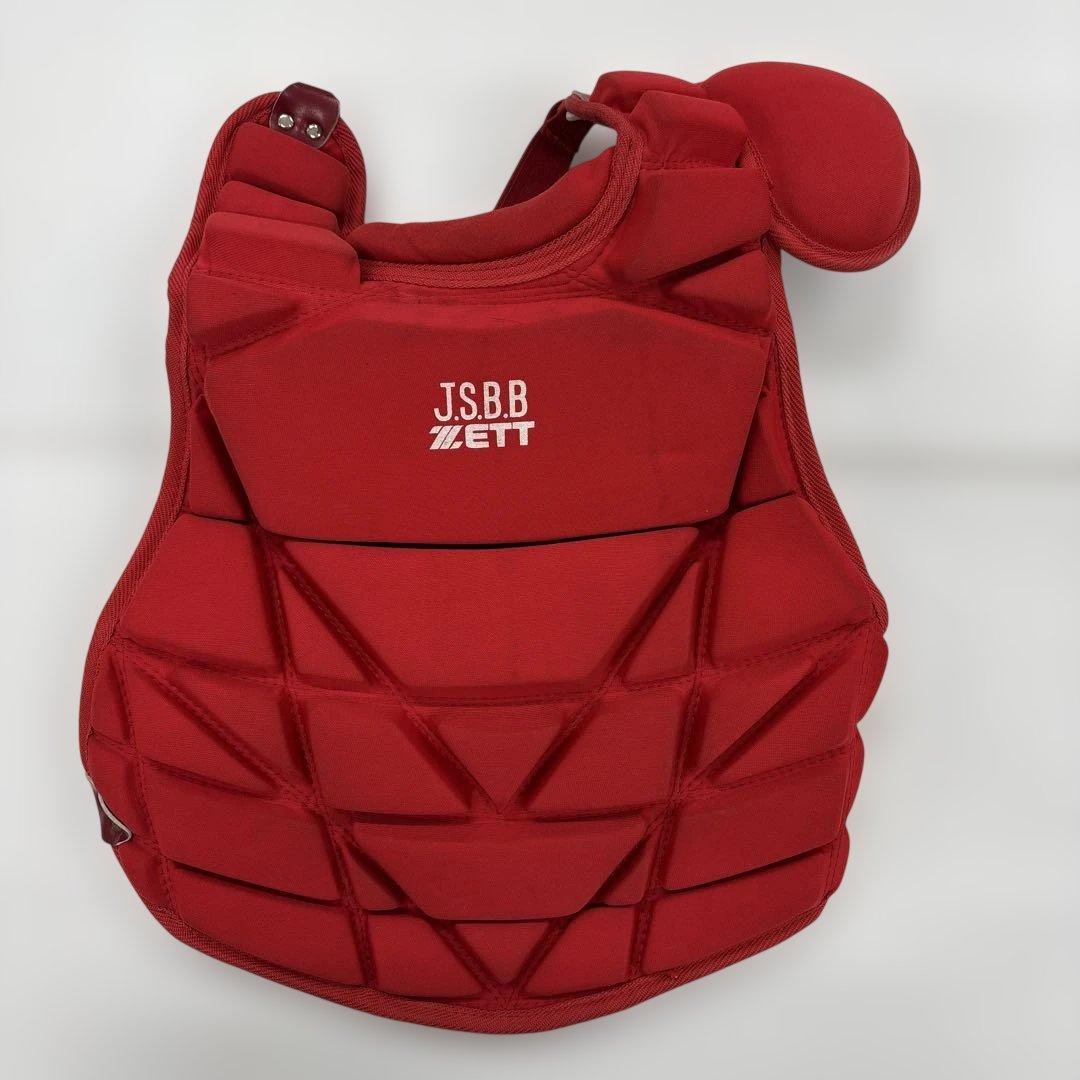 ZETT JSBB キャッチャー用防具セット 少年野球軟式用 ヘルメット付き